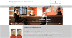 Desktop Screenshot of gelenkzentrum-leipzig.de